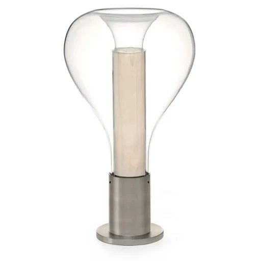 LZF Eris LED tafellamp glas aluminium/ivoor