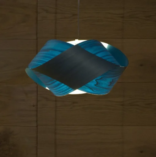 LZF Nut hanglamp, blauw