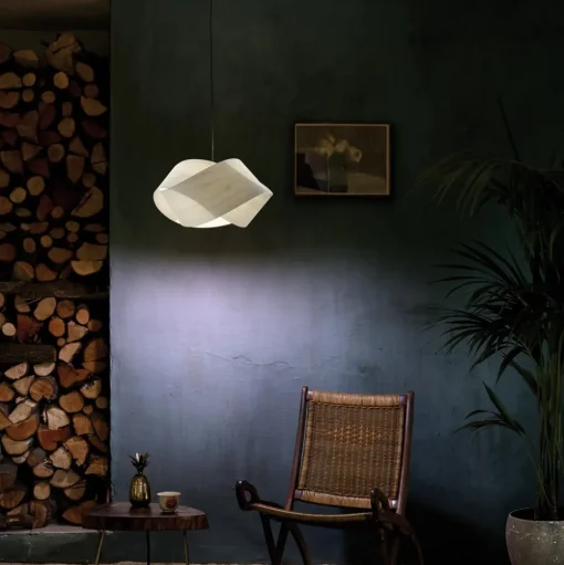 LZF Nut hanglamp, ivoor
