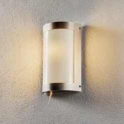 Marco3 buitenwandlamp van roestvrij staal