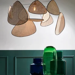 MARKET SET hanglamp Screen XL, 60 cm, naturel, rotan