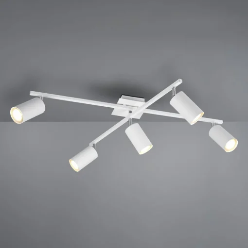 Marley plafondspot mat wit 5-lamps