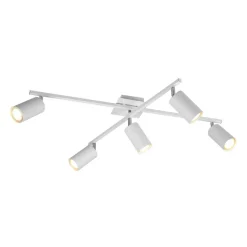 Marley plafondspot mat wit 5-lamps