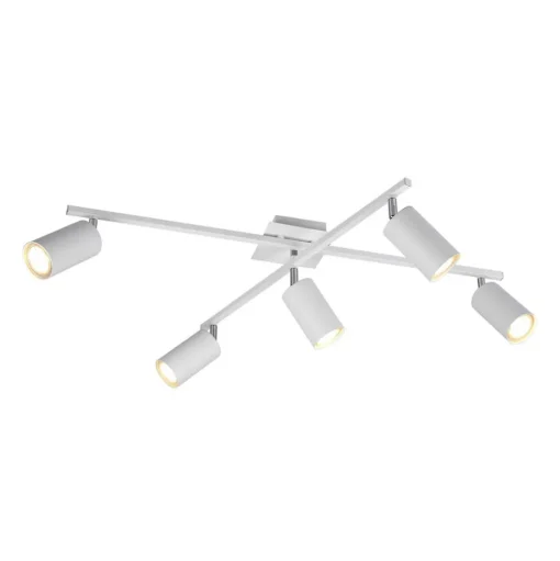 Marley plafondspot mat wit 5-lamps
