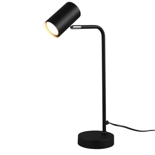 Marley tafellamp, zwart, hoogte 45 cm, metaal