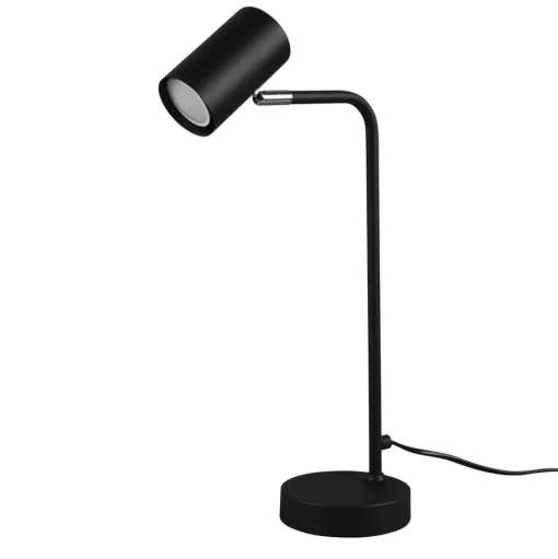 Marley tafellamp, zwart, hoogte 45 cm, metaal