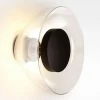 MARSET Aura LED wandlamp, Ø 18 cm, transparant
