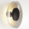MARSET Aura LED wandlamp, Ø 25 cm, rookgrijs