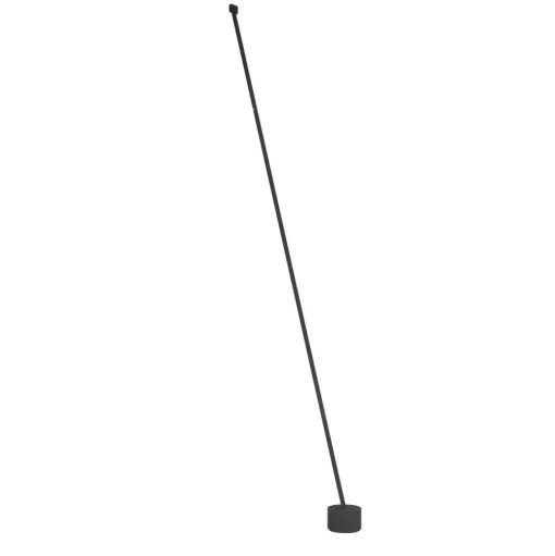 Martinelli Luce Elastica vloerlamp als band, grijs