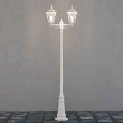 Mastlamp Firenze, 2-lamps, wit