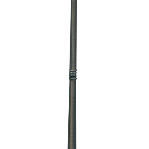 Mastlamp New Orleans, zwart-goud, 3-lamps