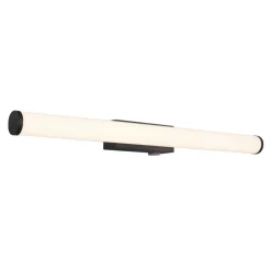Mattimo LED wandlamp, breedte 60 cm, zwart, schakelaar