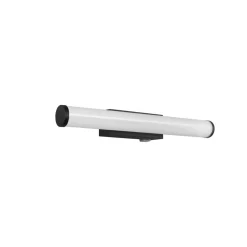 Mattimo LED wandlamp, breedte 40 cm, zwart, schakelaar