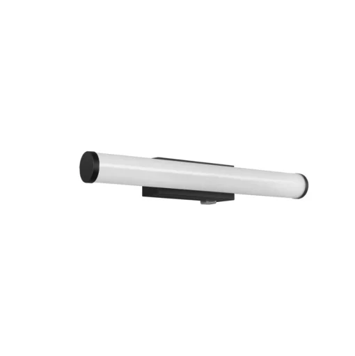 Mattimo LED wandlamp, breedte 40 cm, zwart, schakelaar