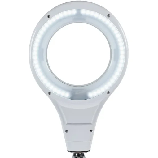 MAULmakro LED-werklamp, wit, 46 cm, statief