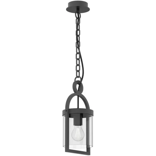 Maya buiten hanglamp in donkergrijs IP65, 150 cm