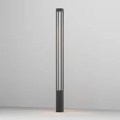 Maytoni buitenlamp Elbe, hoogte 200 cm, grafietkleurig