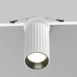 Maytoni Calipso inbouwlamp, wit, draaibaar, GU10