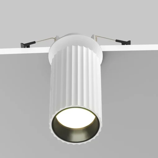 Maytoni Calipso inbouwlamp, wit, draaibaar, GU10