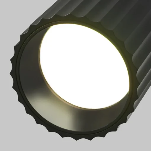 Maytoni Calipso inbouwlamp, zwart, draaibaar, GU10