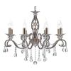 Maytoni Grace kroonluchter 8-lamps messing/wit