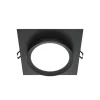 Maytoni Hoop inbouwlamp, hoekig, zwart