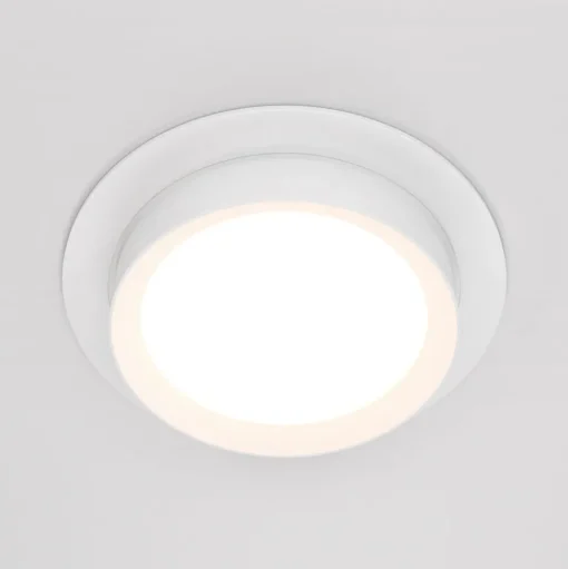 Maytoni Hoop inbouwlamp, rond, wit