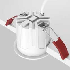 Maytoni inbouwlamp Alfa, zwart/wit, Ø 6,5 cm, 10 W, 36°