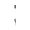 Maytoni LED tuinpadverlichting Flare, 59cm, grondspies, grafiet, IP65