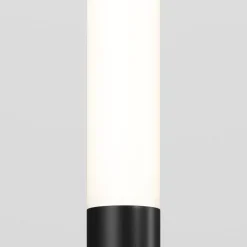 Maytoni LED tuinpadverlichting Flare, 59cm, grondspies, grafiet, IP65