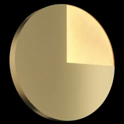 Maytoni LED wandlamp Jupiter, goud, Ø 38,1cm