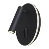 Maytoni los 176 LED wandlamp 3000K rond zwart