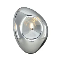 Maytoni Mabell wandlamp van glas, chroom