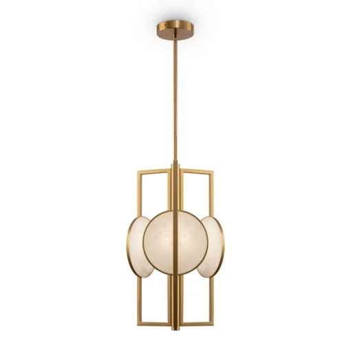 Maytoni Marmo hanglamp in goud, 3-lamps