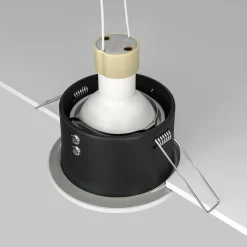 Maytoni plafond inbouwlamp Zoom wit Ø 8,5 cm aluminium IP65 GU10