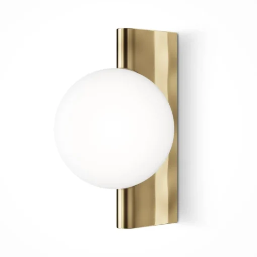 Maytoni wandlamp Avant-garde messing glas/metaal hoogte 30 cm