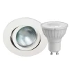 Megatron DecoclicSet LED inbouwring GU10 4,2W wit