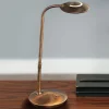 Met dimmer - LED tafellamp Zenith brons