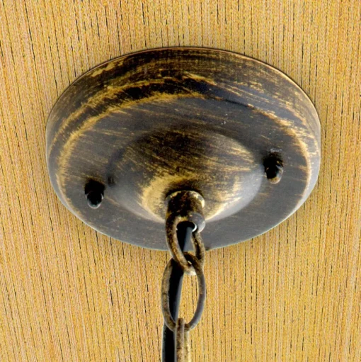 Met geblazen glas - hanglamp Margerite voor buiten