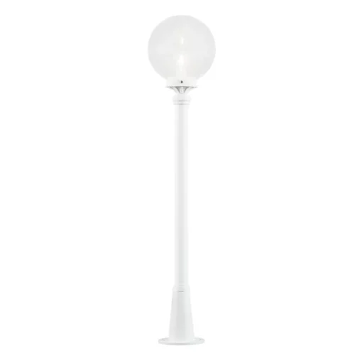 Met heldere bol - Tuinpadverlichting Linus wit