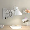 Metalen schaarlamp Kordian, wit