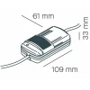 Milan Aereo voetdimmer