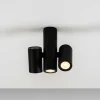 Milan Kronn plafondspot 3-lamps zwart