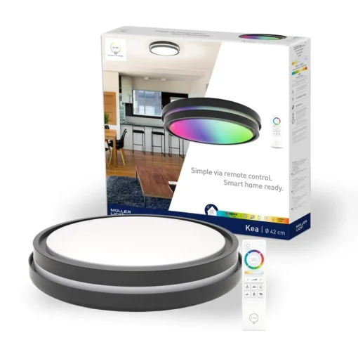 Müller Licht tint Kea LED plafondlamp, Ø 42 cm
