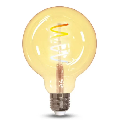 Müller licht tint LED Globe G95 E27 5,5W goud