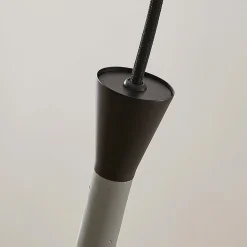 Moderne hanglamp Flynn, betongrijs