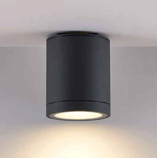 Molto Luce buitenspot Foris Round SD, antraciet, aluminium