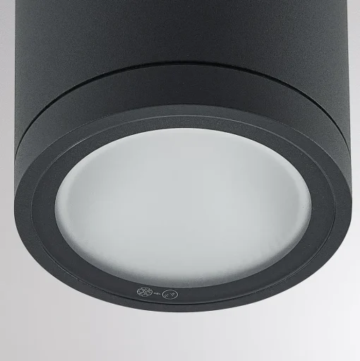 Molto Luce buitenspot Foris Round SD, antraciet, aluminium