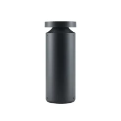 Molto Luce LED sokkellamp Mona, Ø 18 cm, aluminium, hoogte 45 cm
