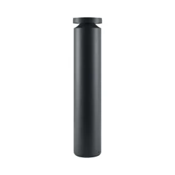 Molto Luce LED sokkellamp Mona, Ø 18 cm, aluminium, hoogte 85 cm